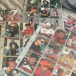 Nascar Racing Driver Trading Card Lot - Multicolor